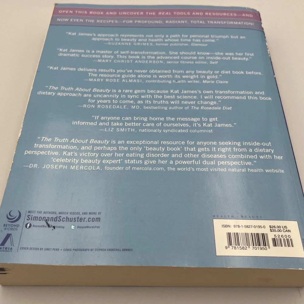 The Truth About Beauty Kat James Book Transform Looks Inside Out GUC